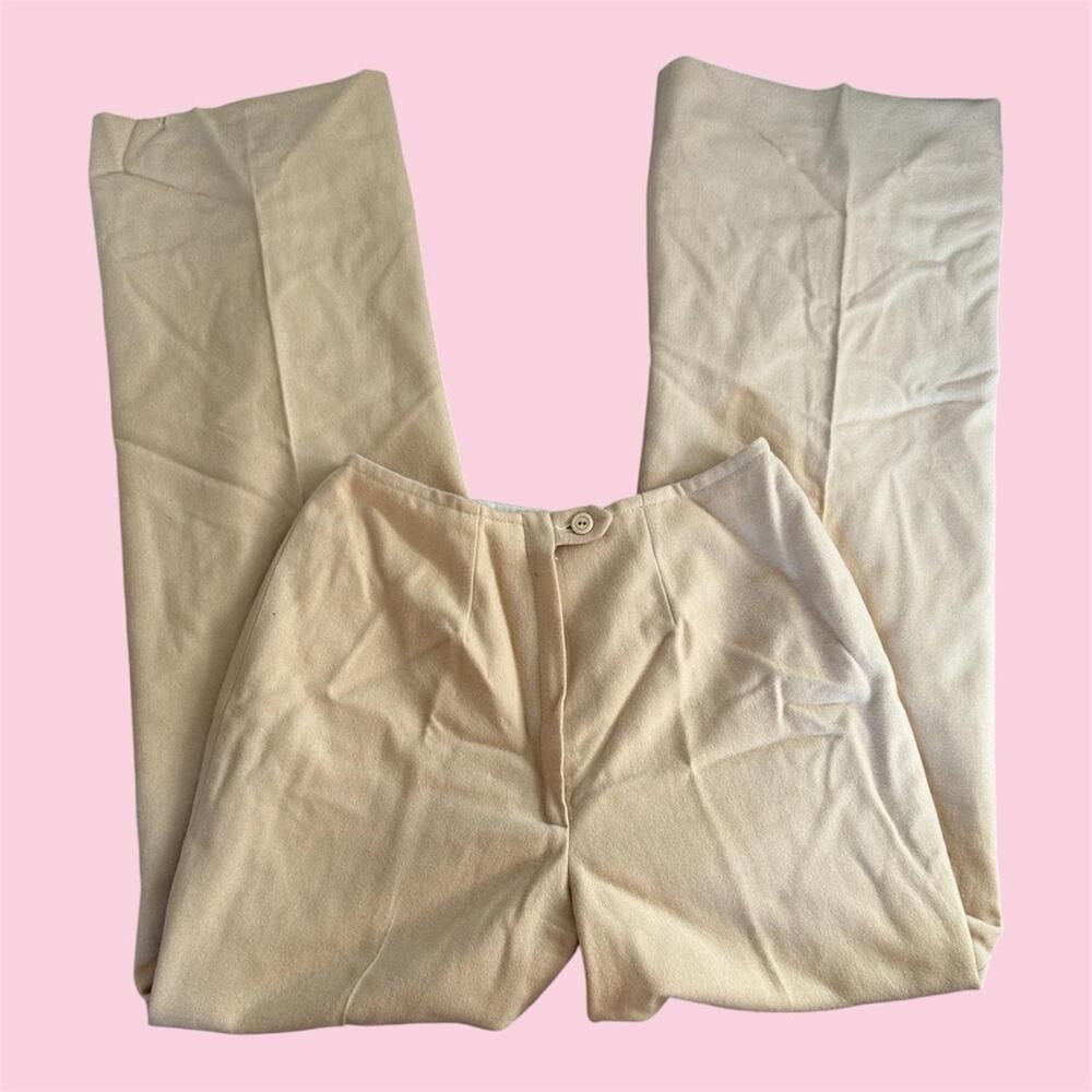 Vintage 1970’s Young Pendleton cream wool pants